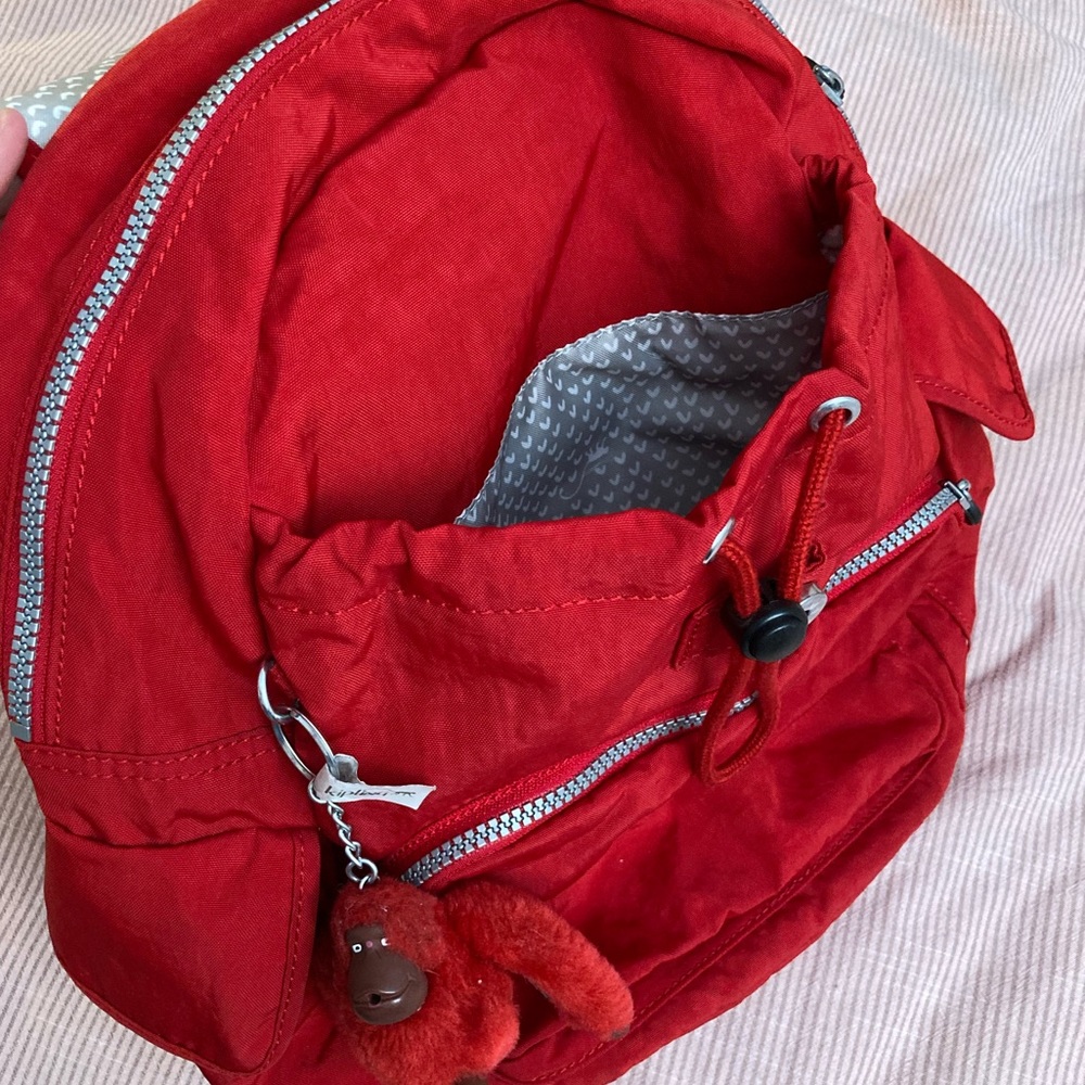 Kipling Red City Pack Medium Backpack - image 4
